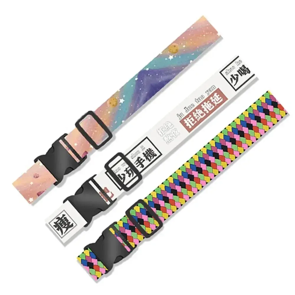 sangle de bagage en fibre de polyester, élastique et réglable, ceinture de fixation pour bagages, anti-perte, anti-vol, ceintures de valise, voyage
