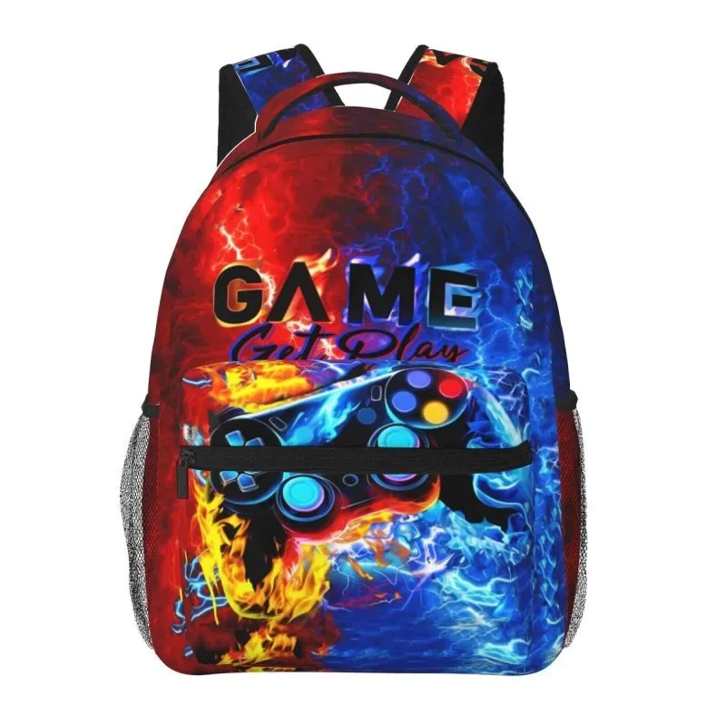 sacs à dos pour manettes de jeu pour garçons/filles, meilleurs cadeaux pour enfants, sacs pour ordinateur portable à dessin animé 2d, cartable pour adolescents, loisirs en plein air