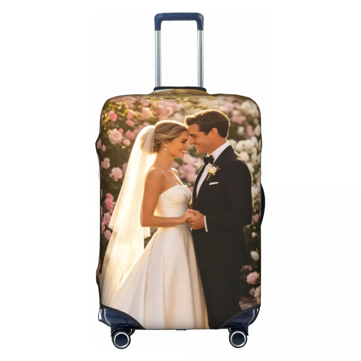 housse de valise personnalisée 18-32 pouces, protection de valise de voyage personnalisée, ajoutez votre photo, texte ou design, housses de valise elastiques