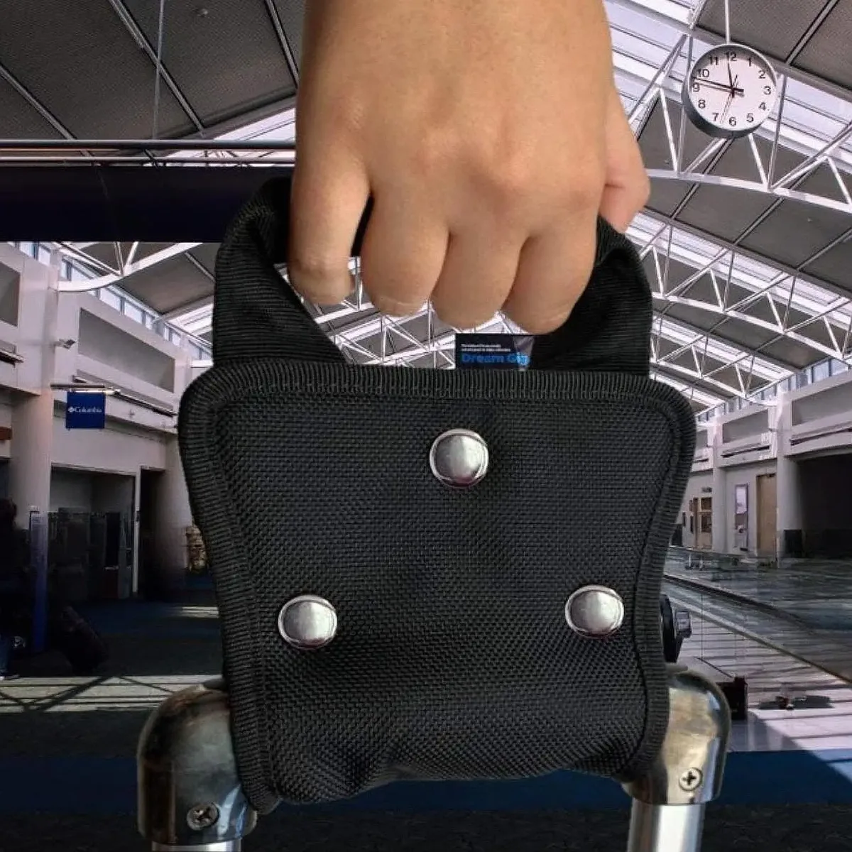 extension de poignée pour bagages, tissu oxford amovible en nylon pour hommes et femmes, valise pratique pour voyages, installation facile, prise confortable