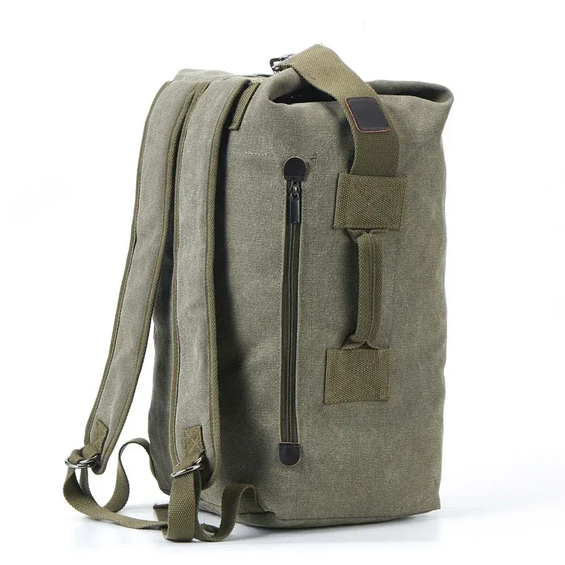 sac à dos d'alpinisme de grande capacité pour hommes, sac de voyage, sacs à dos pour hommes, bagage masculin, toile, sacs initiés, garçons, e27