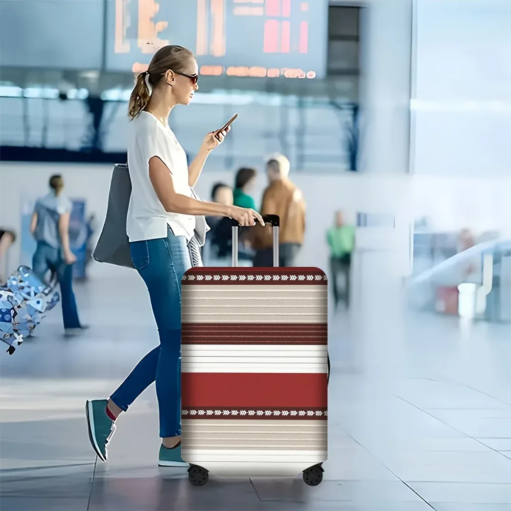 housse valise polyester gris bleu noir protection voyage format large variété usage safeguard valises transport