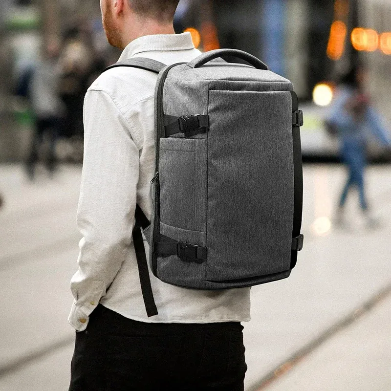 sac à dos de voyage multifonctionnel pour femmes, imperméable, grande capacité, séparation sec/humide, pour les trajets quotidiens, les voyages d'affaires, ordinateur portable