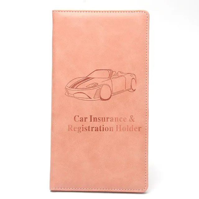 porte-documents de voiture en faux cuir de qualité supérieure/porte-passeport couvre hommes/femmes id avion billet passeport organisateur accessoires de voyage