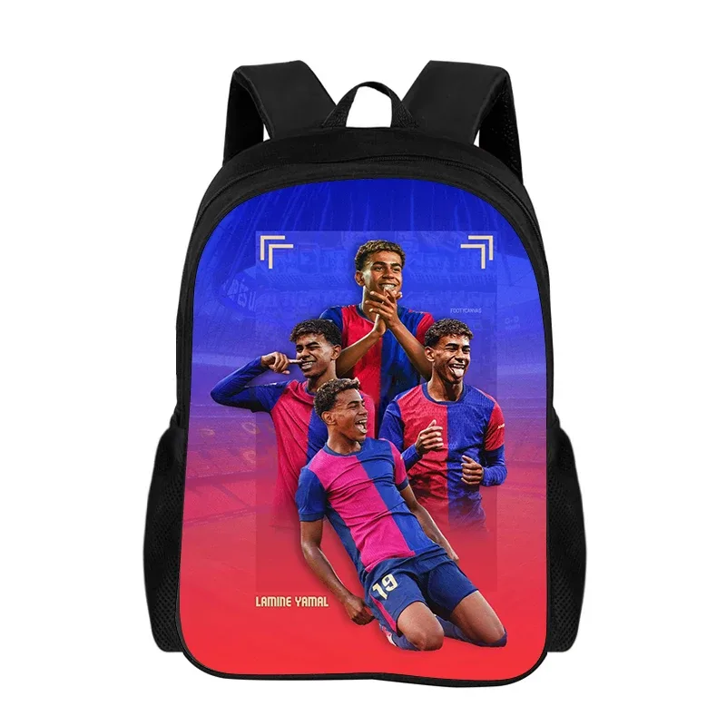 sac à dos l-lamin yamal pour enfant, léger, sac à dos pour enfant, meilleur cadeau, star du football, école, sac à dos de grande capacité