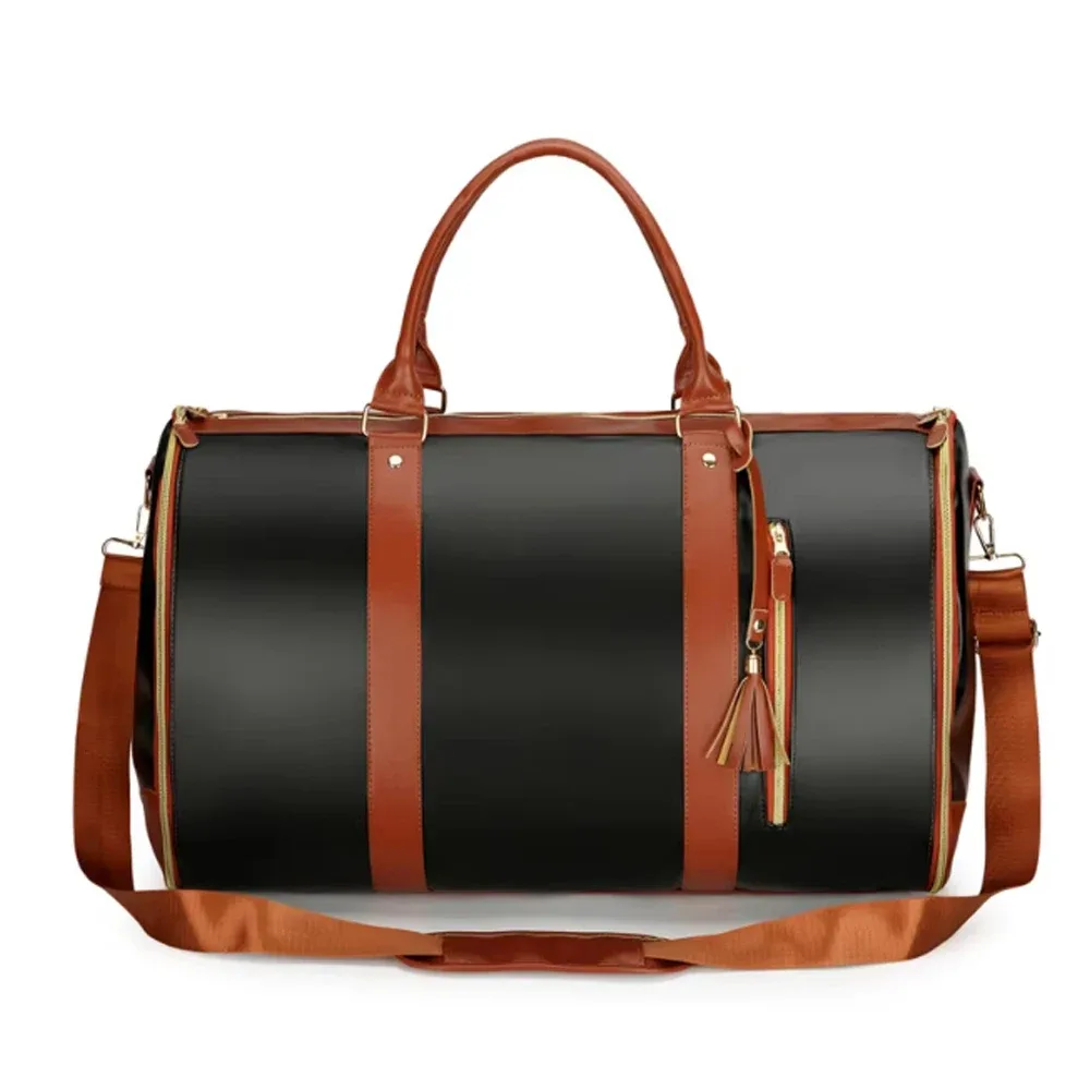 geestock-sac de voyage en pu trempé pour hommes et femmes, grande capacité, sac de vêtement de transport, bagage de vol d'affaires, poudres à chaussures