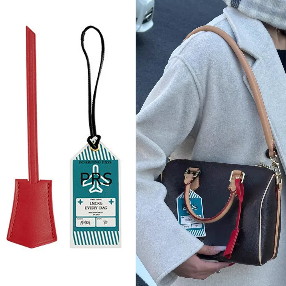 étiquette de bagage et porte-billets pour speedy 25 30, porte-clés souple, accessoires de remplacement pour sac, sangle de sac, insert de sac, accessoires de modification