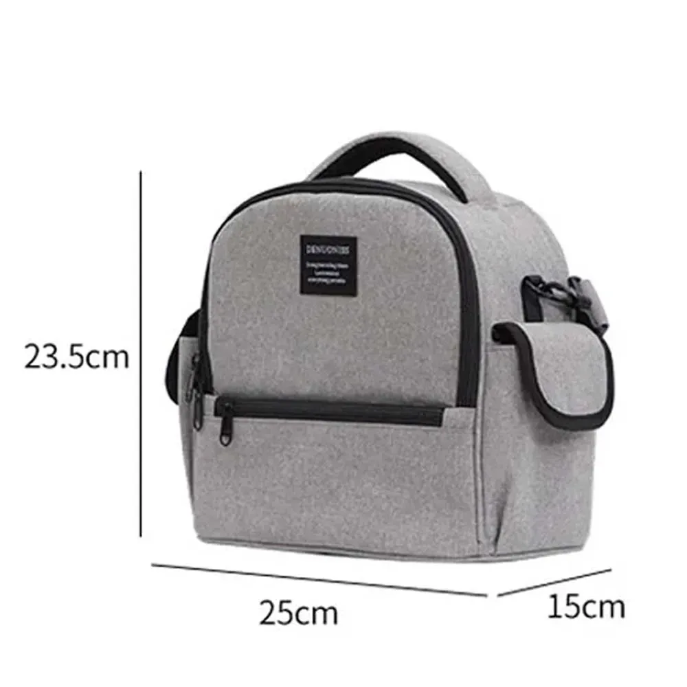 denuoniss étanche hommes sac à dos créatif multifonction déjeuner sac à dos oxford tissu feuille d'aluminium sac à dos thermique sac isotherme