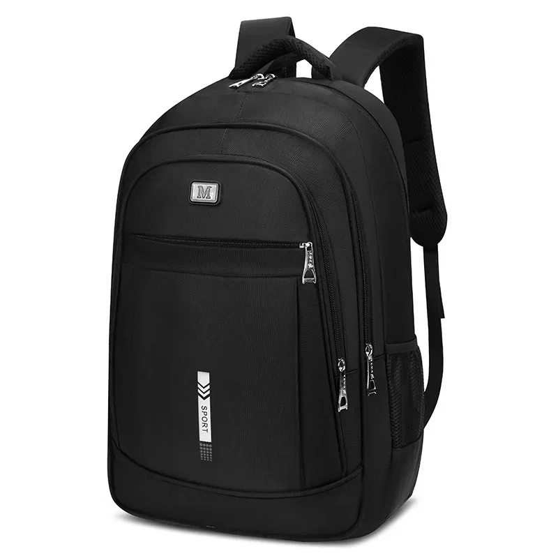 sac à dos de marque tendance simple grande capacité sac à dos de voyage pour hommes décontracté junior lycéen décontracté double sacs à bandoulière