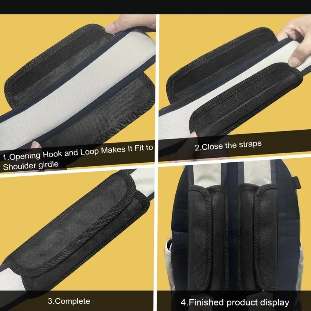 ceinture nylon noire ajustable protégeant épaules accessoire voyage sport mode transport objets personnels confort utilitaire respirant universel