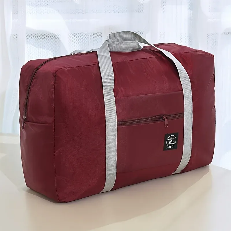 sac de voyage pliable, sac de rangement de voyage, sac de rangement de voyage grande capacité, sac de déménagement, sac d'organisation de vêtements