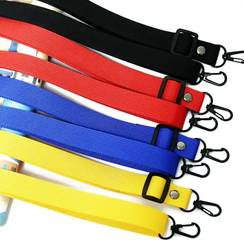 sangle de remplacement pour sacoche bandoulière, sangle d'appareil photo, ceinture fine réglable, corde de suspension, sangle longue en dacron coloré pour sac à main.