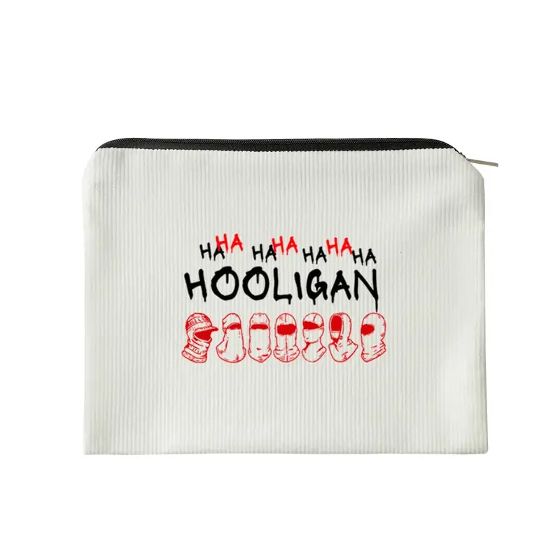 trousse de toilette en velours côtelé pour femmes, sac de rangement léger multifonctionnel, haha album arirang 2.0 world tour 2026, cadeau pour fans de kpop