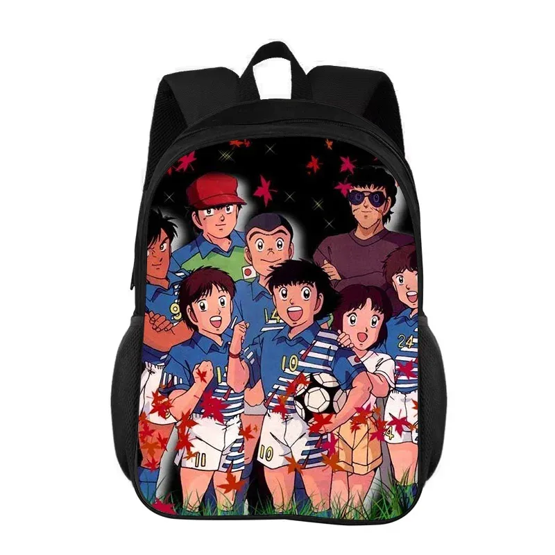 sac à dos captain tsubasa, durable, à la mode, avec fermeture éclair, grande capacité, meilleur cadeau d'anniversaire pour garçon et fille
