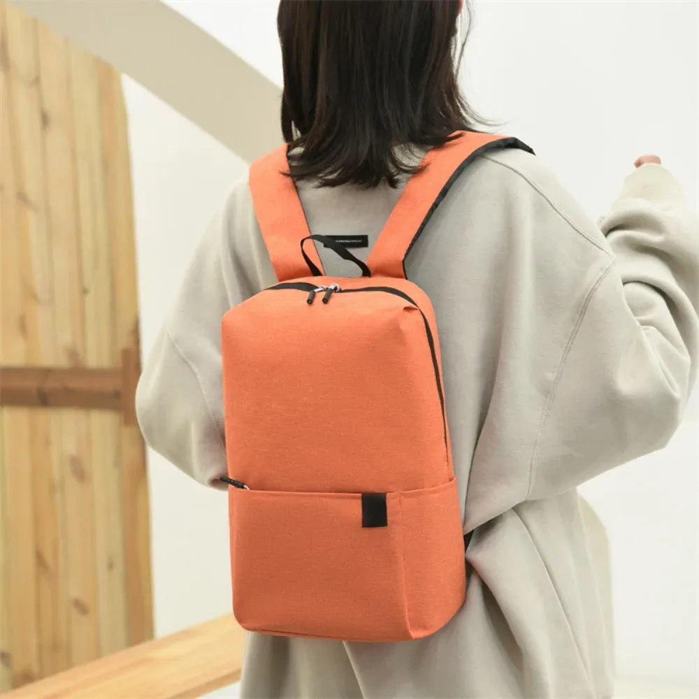 petit sac à dos de grande capacité, portable, solide, étanche, sacs d'école, unisexe, plusieurs poches, voyage, document
