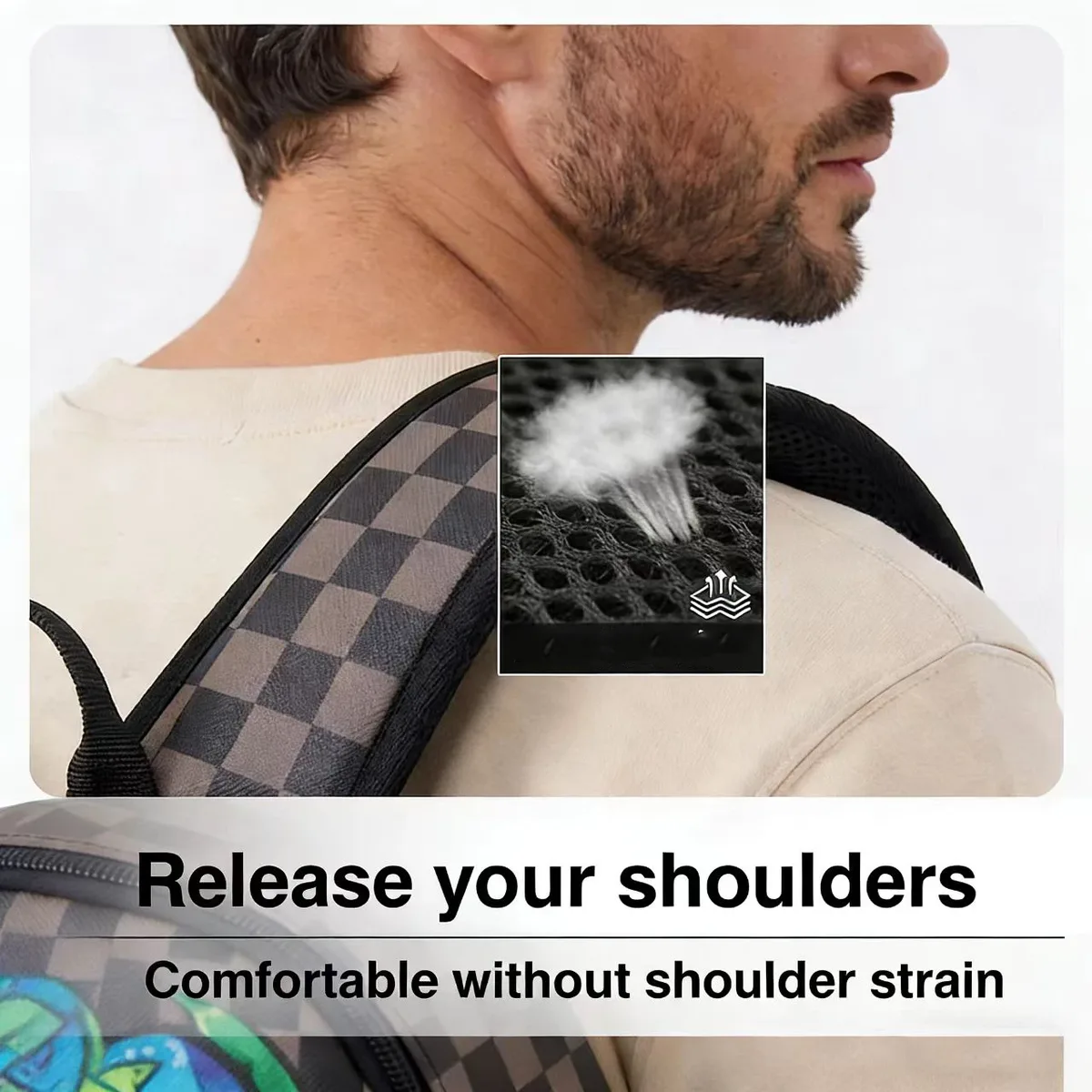 un sac à dos élégant à motifs, un nouveau sac à dos imprimé léger et tendance, également un sac de transport à la mode, un sac de voyage de grande capacité, un sac à dos de rangement multifonctionnel, avec bretelles réglables, adapté aux voyages, à la rentrée scolaire, le meilleur cadeau pour la saint-valentin, un cadeau pour les amis, un cadeau pour votre petite amie, un cadeau pour maman, ou un cadeau amusant.