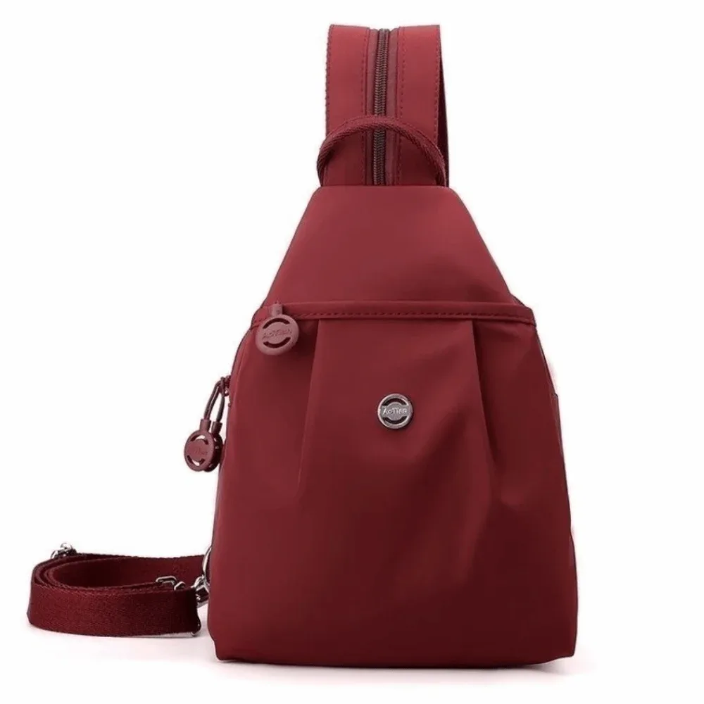 sac à dos en tissu oxford tendance, grande capacité, imperméable, sac de voyage multi-couches, multi-usages, sacs de poitrine, randonnée en plein air