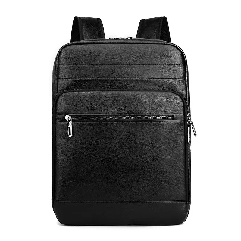 nouveau sac à dos en cuir sac à dos d'affaires décontracté pour hommes sac d'ordinateur de grande capacité sac à dos pour étudiant sac à dos de voyage simple
