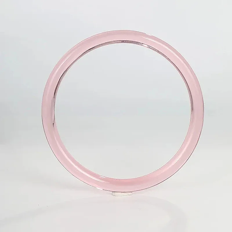 personnalisez votre sac à main : poignées rondes en plastique de 8,9 cm pour sac fourre-tout diy.