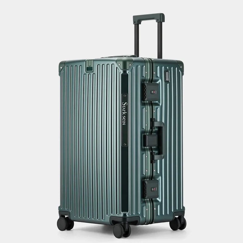 valise ko-ku de grande taille 32 pouces, cadre en aluminium épaissi, bagage de voyage d'affaires 20 pouces, valise de voyage 26 pouces sur roulettes avec serrure tsa