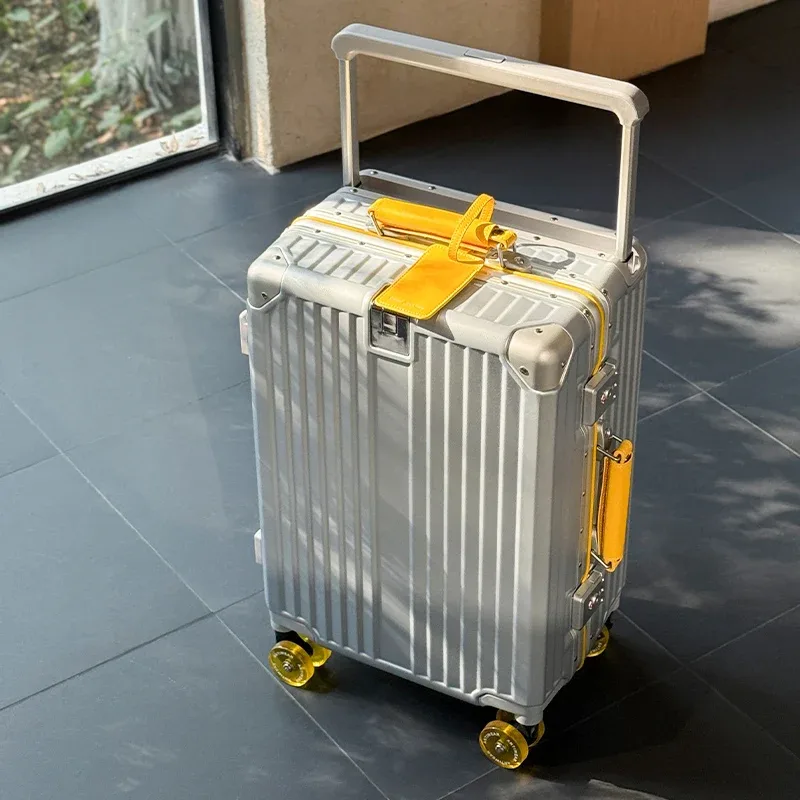bagage à poignée télescopique à tube large pour femmes, valise à main de 20 pouces, nouveau style 2025, 2025