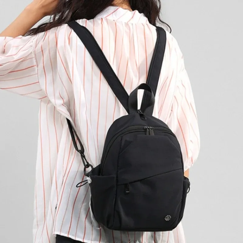 sac à dos multi-couches, nouvelle couleur contrastée, sac à bandoulière pour femme, mode, loisirs, voyage, sac à dos léger