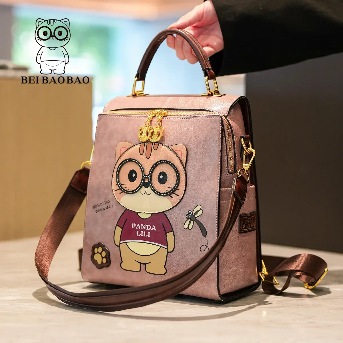 mode femmes sac à dos concepteur en cuir pu voyage sac à dos sac à bandoulière décontracté sacs d'école de haute qualité pour adolescents filles sac