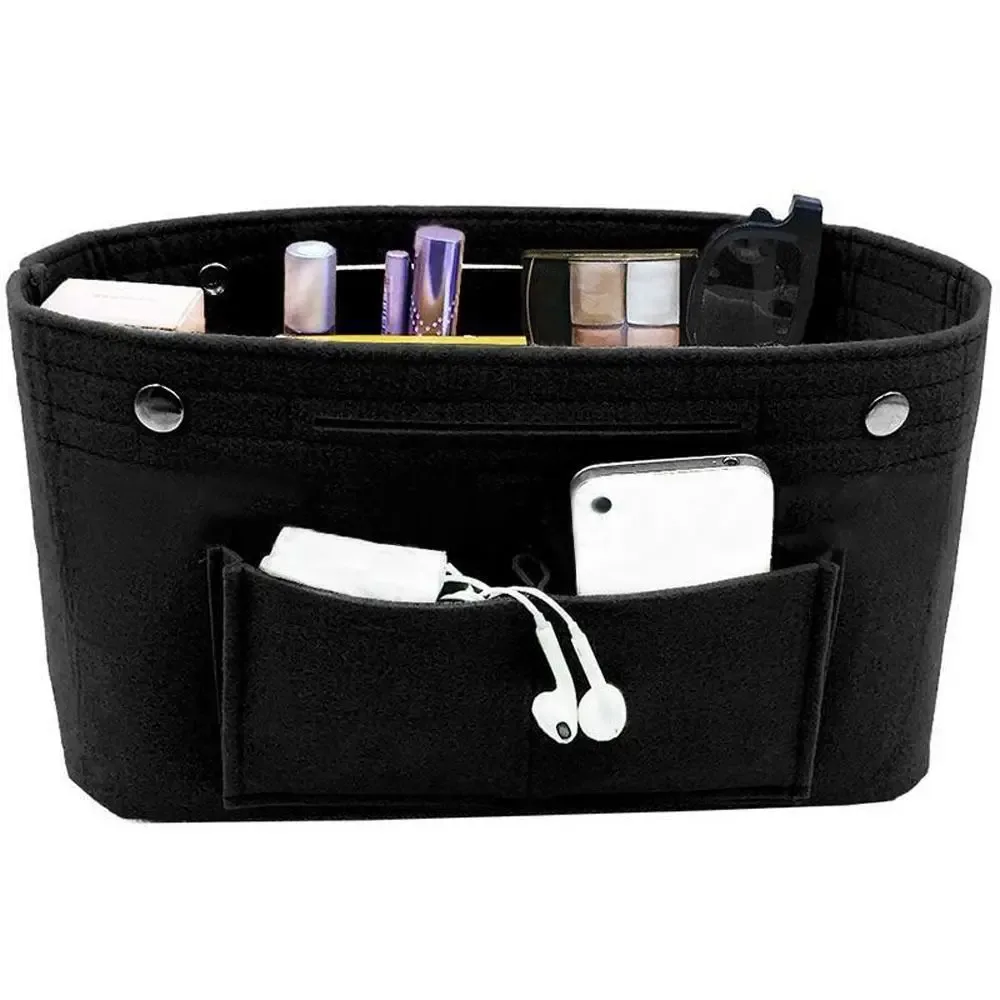organisateur de sac à main en feutre simple, support de sac, doublure de sac à main de grande capacité, organisateur de rangement portable