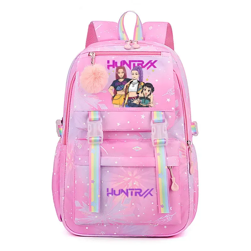 sac à dos kpop demon hunters pour étudiantes, lycéennes, collégiennes, polyvalent, adapté au quotidien et aux activités de plein air