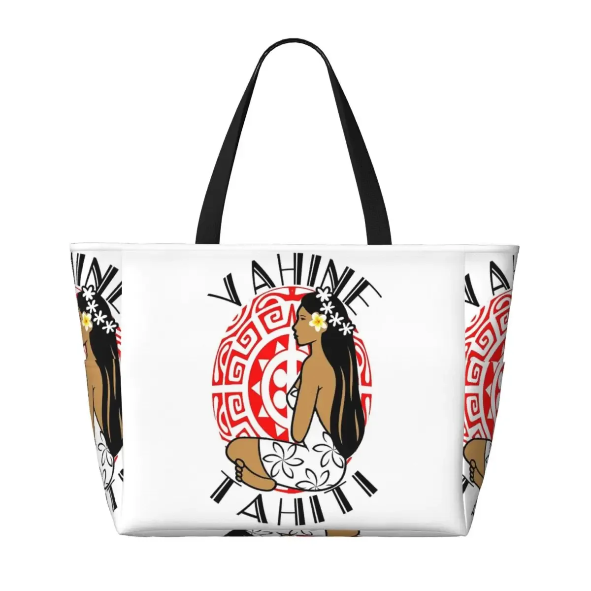 hinano tahiti beach tote bag sport gym yoga duffle grand sac fourre-tout pour femme sac de voyage sac de fitness