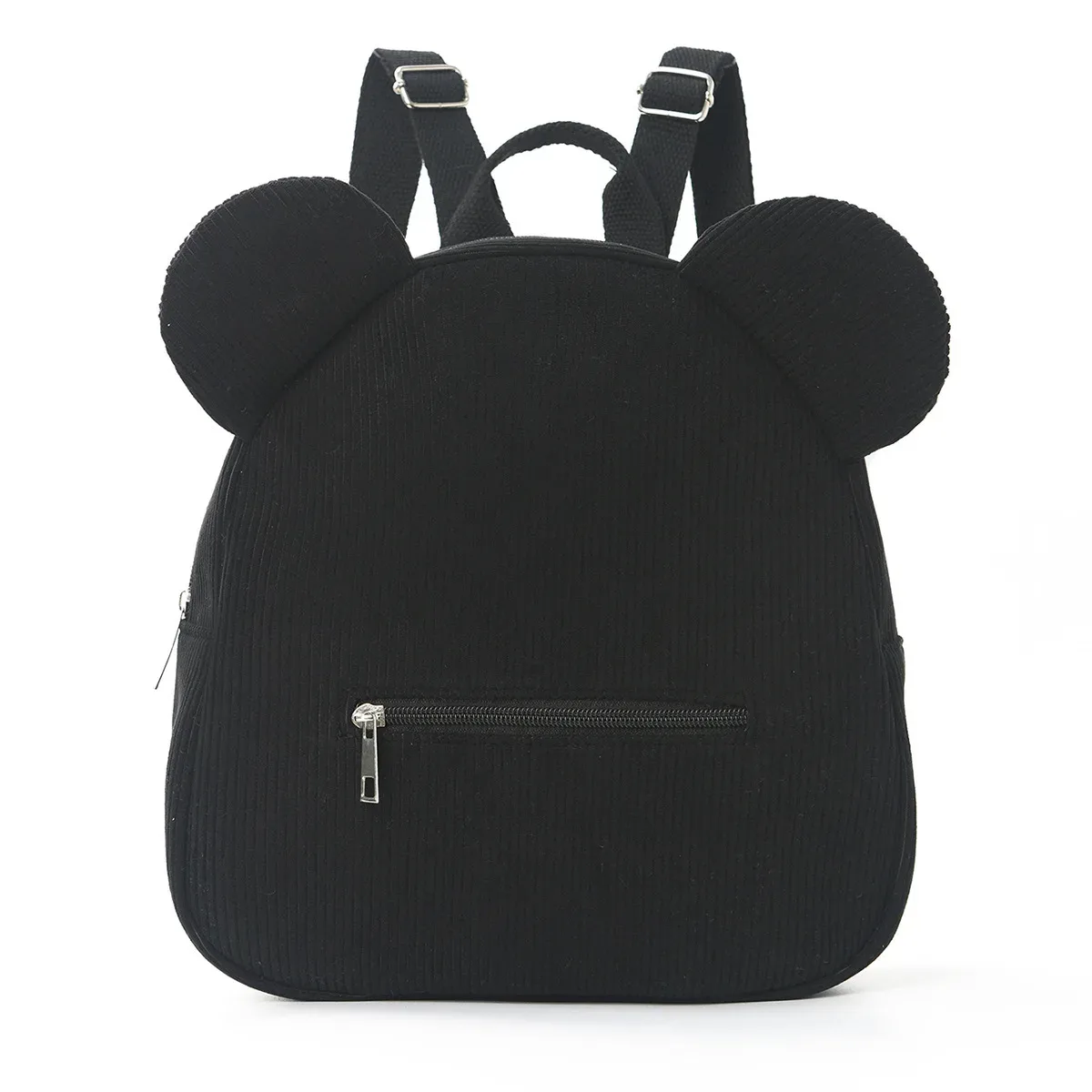 mode coupe jeune femme en peluche sac à dos 2025 nouvelle mode décontracté oreille ours dessin animé enfants sac à dos en plein air mini sacs