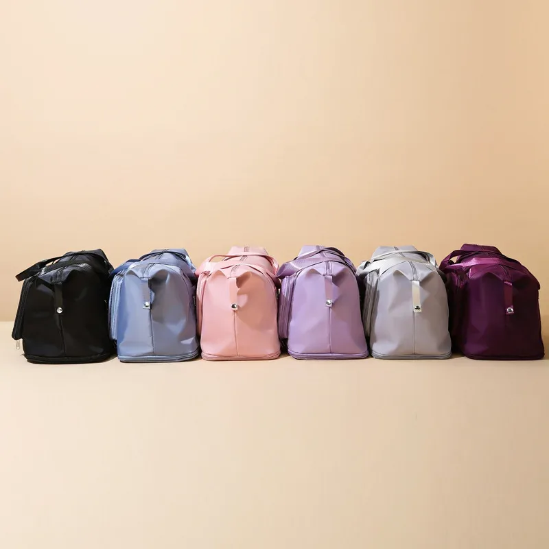 nouveau sac de voyage grande capacité pour courts séjours, avec séparation sec/humide, sac de sport et de natation, bagage pliable à main en tissu oxford résistant à l'eau