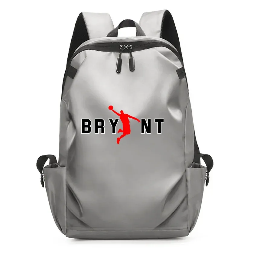 sac à dos en toile imprimée avec motif de lettre et numéro 23, sac d'école pour étudiants, sac à dos pour ordinateur portable, grande capacité, mode garçon et fille, albanes