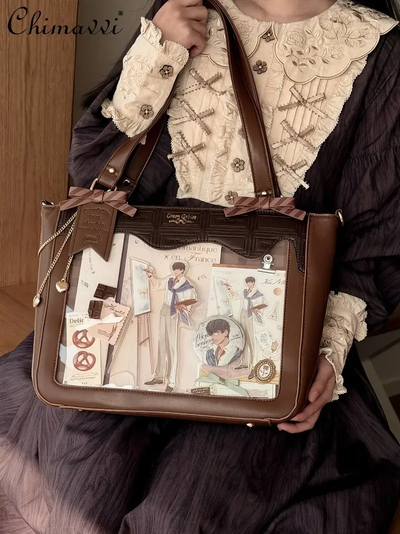 sac à bandoulière original pain bag 2026, nouveau style japonais, mode, grande capacité, pour ordinateur portable 14 pouces, pour femme de bureau