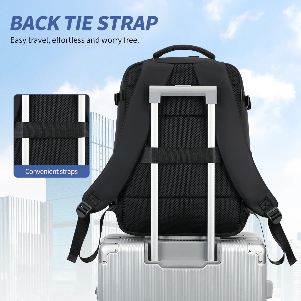 sac de voyage, bagage, nouveau sac à dos à compression sous vide, sac de randonnée multifonctionnel, bandoulière réglable, adapté à un usage quotidien