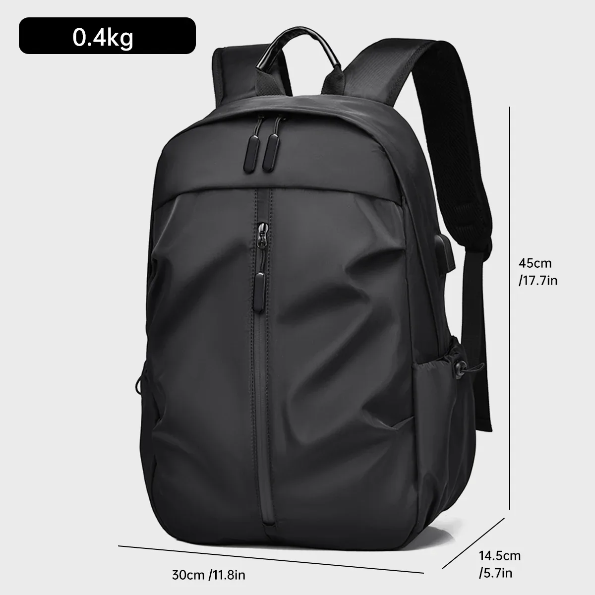 sac à dos de voyage décontracté de grande capacité pour hommes, léger et étanche, pour ordinateur, sac d'école pour étudiants, unisexe