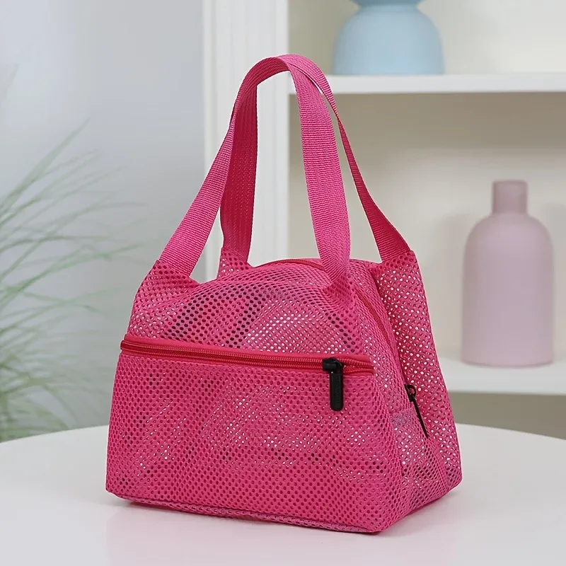 sac à main en nylon robuste, grand sac fourre-tout avec fermeture éclair, sac spacieux pour le travail, les voyages et l'usage quotidien pour les mamans et les professionnelles, 4 couleurs