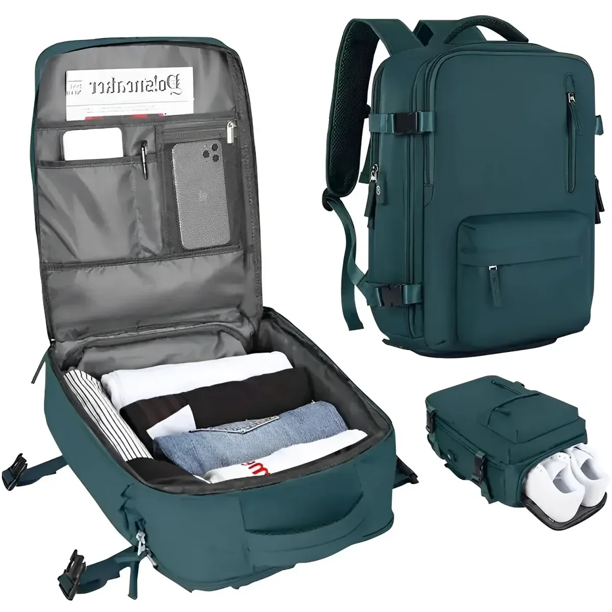 sac à dos personnalisé pour ordinateur portable de voyage, sac à dos d'affaires antivol durable avec port usb, sac d'université water degree