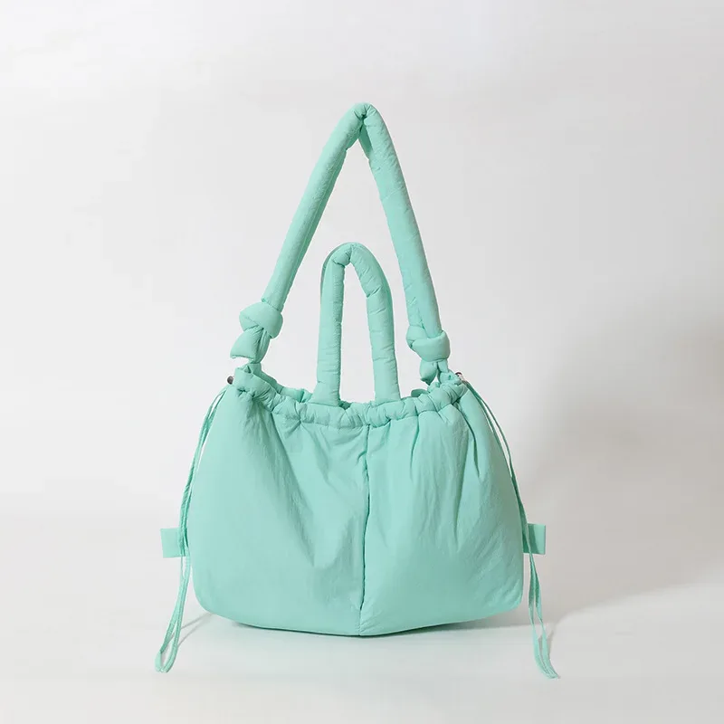 nouveau sac femme vers le bas rembourré veste sac mode unique épaule sac fourre-tout sac à dos sac à bandoulière mochila femininas grand sac fourre-tout