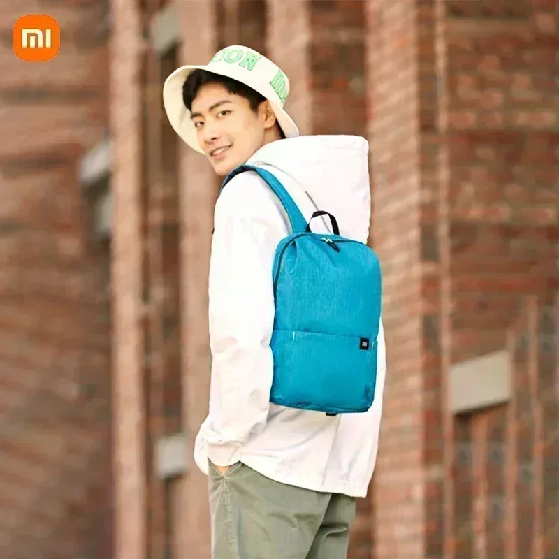 xiaomi-petit sac à dos coloré pour hommes et femmes, sac initié, extérieur, étanche, étudiant, sac de sport portable, sac pour ordinateur portable, 10-20l