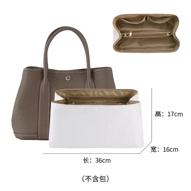 insert organisateur de sac pour fête dans le jardin 30 36, rangement en nylon, support de sac durable, rangement, modification intérieure, accessoires de sac