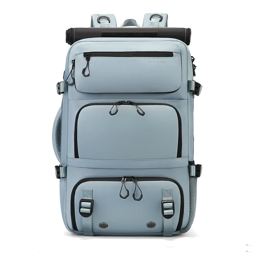 sac dos oxford université polyester noir bleu gris vert compartiment chaussures bandoulière arquée detachable sling