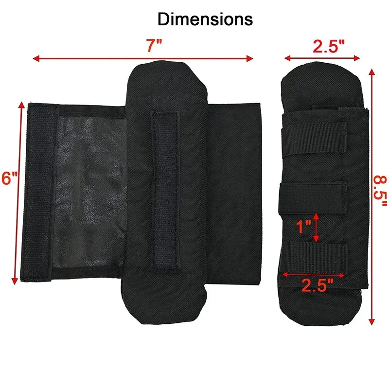 sac à dos épais antidérapant pour l'extérieur, résistant à l'usure, épaulettes, gilet tactique, sac d'épaulettes pour guitare, accessoires de bagages