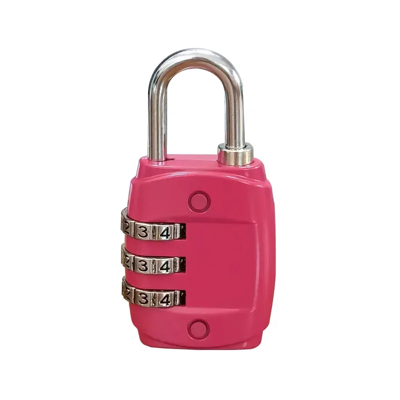 mini cadenas à combinaison à 3 chiffres en alliage de zinc, disponible en plusieurs couleurs, serrure à code de sécurité pour bagages, valises, sacs à dos, tiroirs et armoires
