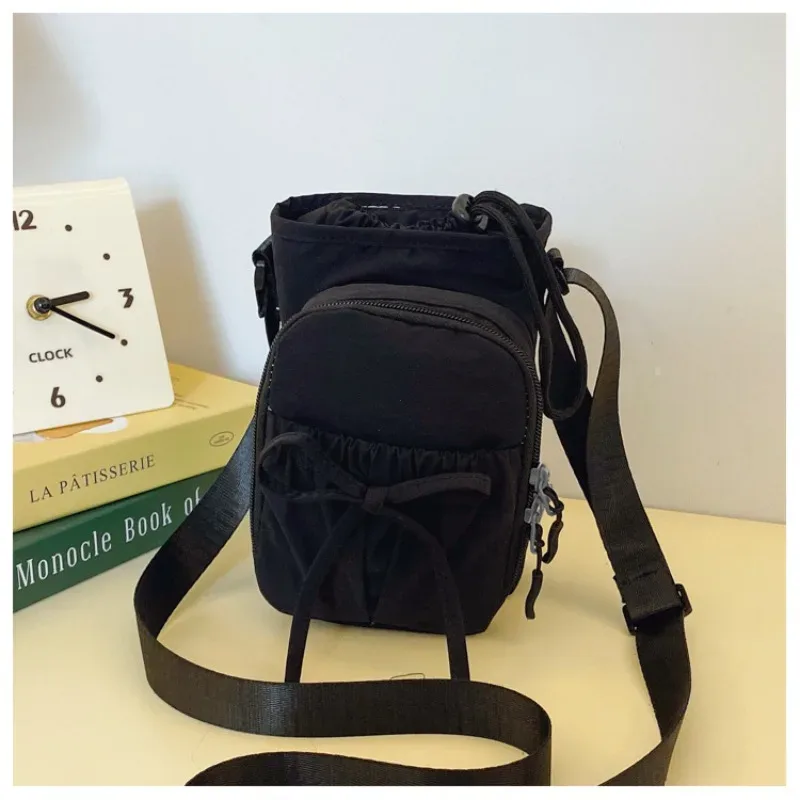 nouveau sac bandoulière léger pour téléphone portable pour femme, sac de sport et cyclisme d'extérieur, porte-bouteille d'eau, sac de voyage, sacs à main au design noué