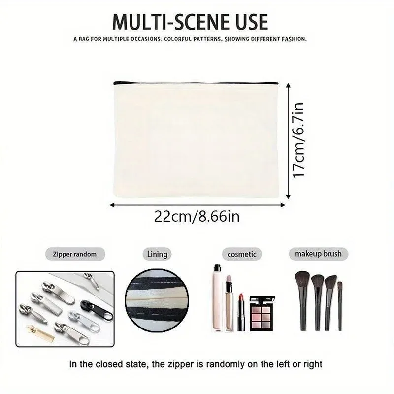 charmante trousse de maquillage forêt, motif fantaisie floral sorcière chat lune étoile, vert foncé, pochette zippée légère pliable faite à la main pour voyage
