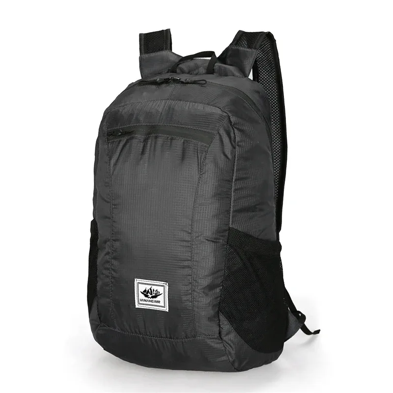 sac de randonnée en plein air 20l, sac à dos léger et portable, pliable, étanche, ultraléger, pour femmes et hommes, voyage, randonnée