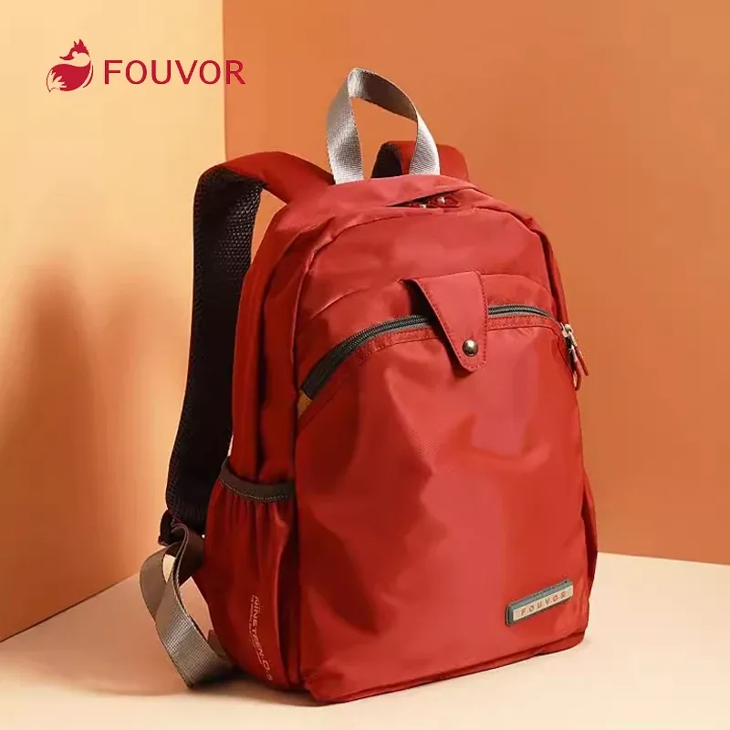 foueissac à dos en toile de nylon imperméable pour femme, sac d'école de voyage, sac de sport décontracté, grande capacité, mode, filles, 2587-11
