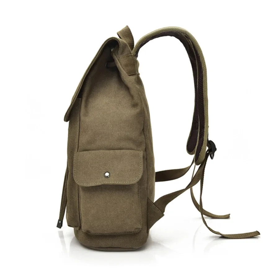 nouveau haute qualité toile hommes sac à dos grand sac d'école à bandoulière sac à dos pour garçons voyage mode camping sacs mode sacs simples