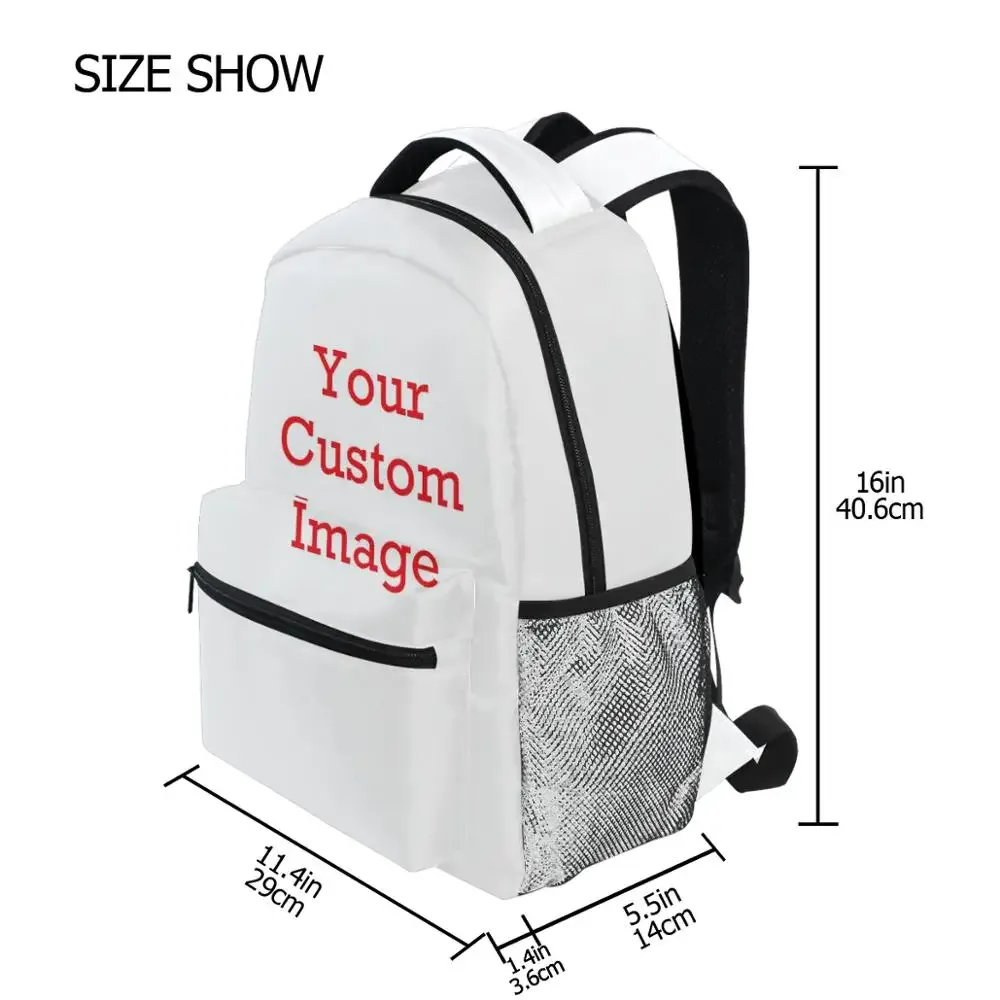 sac dos polyestere blanc bandes noires poche zippée maille graphique structure rigide voyage école